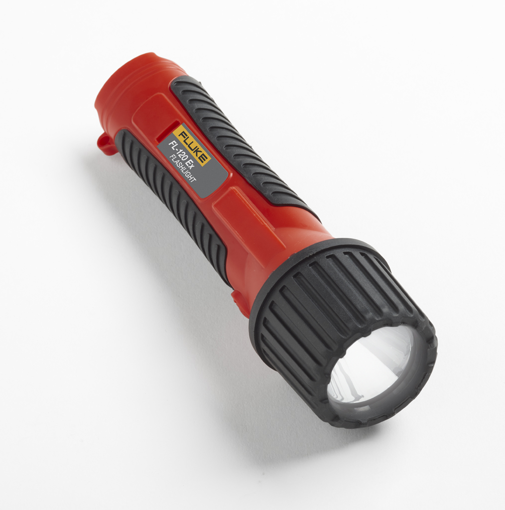 Fluke FL-120 Intrinsically Safe Flashlight 3_4 view_72dpi_1014x1024px_E_NR-25005.JPG